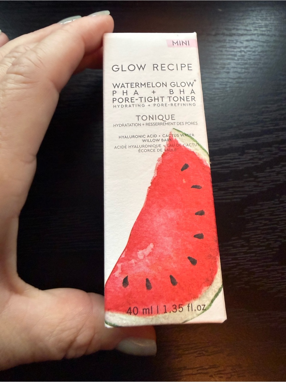 Glow Recipe Mini Box in White with Pale Pink Accent